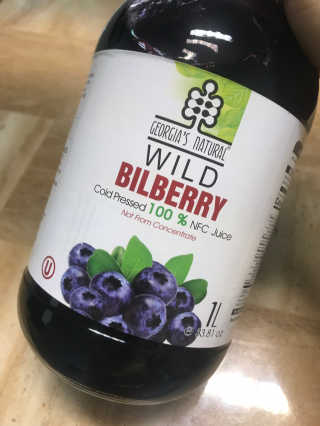 조지아스내추럴 조지아스 내추럴 야생빌베리 1,000ml NFC — 5점을 준 리뷰어가 2020년 4월 올린 사용 사진