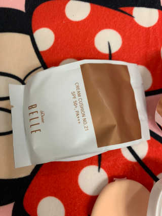 디어벨르 크림쿠션 DEAR BELLE CREAM COUSION — 5점을 준 리뷰어가 2020년 8월 올린 사용 사진