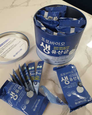 서울약사신협_프로바이오생유산균_2.5G x 100포 — 5점을 준 리뷰어가 2020년 9월 올린 사용 사진