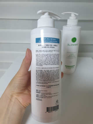 일리세이 허니 샴푸 500ml + 허니 바디워시 500ml 세트 — 4.5점을 준 리뷰어가 2020년 4월 올린 사용 사진