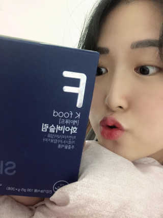 똥기사의 케이푸드 화이버슬림 — 5점을 준 리뷰어가 2020년 12월 올린 사용 사진