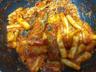 화곡미담 옛날 떡볶이 — 5점을 준 리뷰어가 2020년 4월 올린 사용 사진