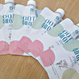 [꾸콤] 참참 OOTD쉐이크 고단백 일주일세트 50g x 5 — 5점을 준 리뷰어가 2020년 11월 올린 사용 사진