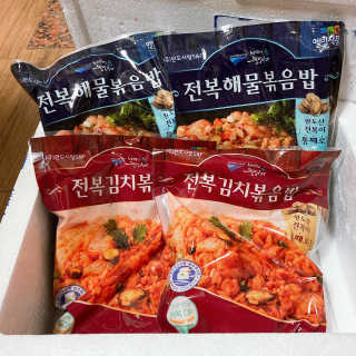 바다는다웰빙이다 전복해물볶음밥/전복김치볶음밥 250g-4봉지 — 4점을 준 리뷰어가 2020년 11월 올린 사용 사진