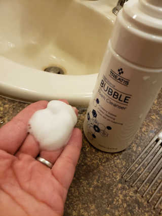 트리티스 [TREATIS] Bubble Foam Cleanser 200ml — 5점을 준 리뷰어가 2020년 12월 올린 사용 사진