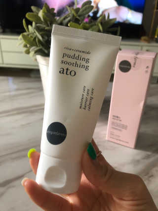 냉장고에 넣어요, 붉은 트러블 피부 다음날 진정되요 [버진팜스 푸딩수딩아토] — 3점을 준 리뷰어가 2020년 9월 올린 사용 사진