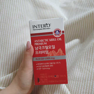 인테로 크릴오일 프리미엄 — 5점을 준 리뷰어가 2020년 6월 올린 사용 사진