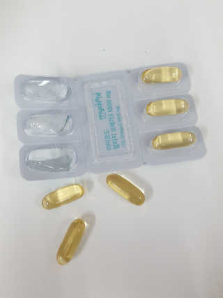 JW중외제약 마이코드 알티지 오메가3 1000 mg — 5점을 준 리뷰어가 2020년 8월 올린 사용 사진