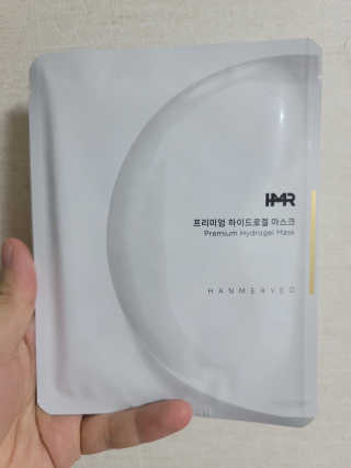 한미려 프리미엄 하이드로겔 마스크 — 5점을 준 리뷰어가 2020년 9월 올린 사용 사진