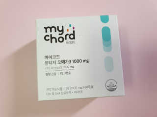 JW중외제약 마이코드 알티지 오메가3 1000 mg — 5점을 준 리뷰어가 2020년 9월 올린 사용 사진