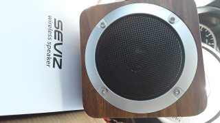 SEVIZ MINI10W 레트로 블루투스 스피커 — 4.5점을 준 리뷰어가 2020년 6월 올린 사용 사진