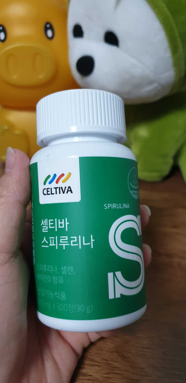 셀티바 스피루리나 리뷰 사진