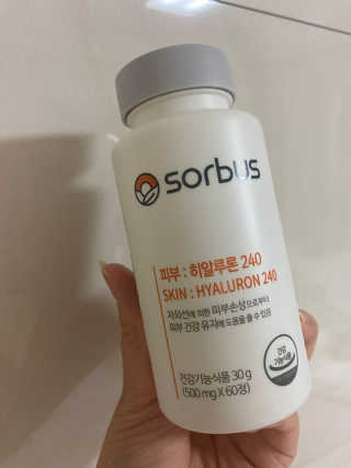 소버스 히알루론산 240 — 4점을 준 리뷰어가 2020년 4월 올린 사용 사진