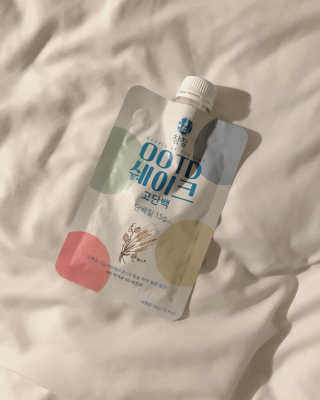 [꾸콤] 참참 OOTD쉐이크 고단백 일주일세트 50g x 5 — 5점을 준 리뷰어가 2020년 10월 올린 사용 사진