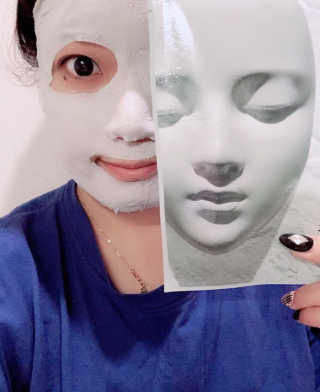 아이디플라코스메틱 페이스핏 플라스터 마스크 _ 리뉴얼 — 5점을 준 리뷰어가 2020년 11월 올린 사용 사진