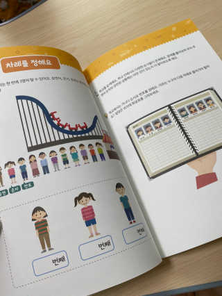 생각하는 코딩 소프트웨어 세부정복 학습지 — 5점을 준 리뷰어가 2020년 11월 올린 사용 사진