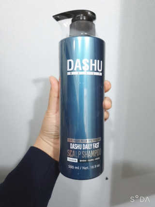 다슈코리아 다슈 데일리 패스트 한방 두피 샴푸 500ml — 5점을 준 리뷰어가 2020년 4월 올린 사용 사진
