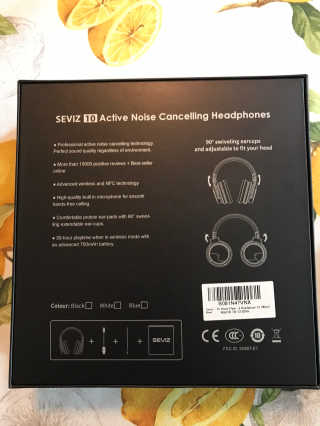 SEVIZ Bluetooth Headphones 10 3color — 3.5점을 준 리뷰어가 2020년 5월 올린 사용 사진