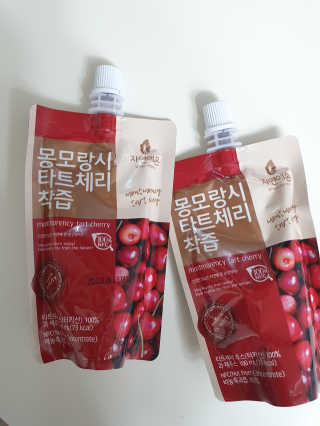 자연에온 몽모랑시 타트체리 착즙 100mL 10개입 2BOX — 5점을 준 리뷰어가 2020년 11월 올린 사용 사진