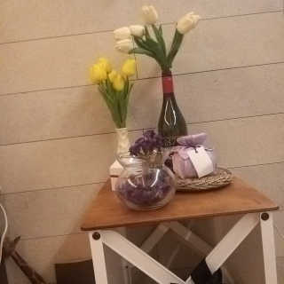 창신리빙 [프랑코 캠핑 테이블 분리수거함] 똑똑한 정리 수납 — 5점을 준 리뷰어가 2020년 9월 올린 사용 사진
