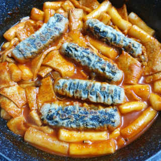 화곡미담 옛날 떡볶이 — 5점을 준 리뷰어가 2020년 4월 올린 사용 사진