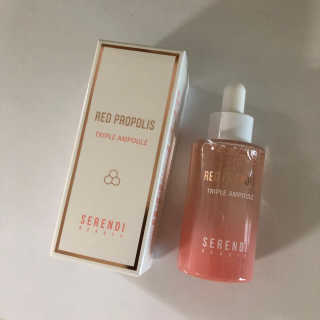 세렌디뷰티 레드 프로폴리스 트리플 앰플 — 5점을 준 리뷰어가 2020년 8월 올린 사용 사진