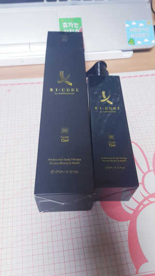 [두피헤어 트리트먼트] 케이원큐어 스켈프 젤 270ml — 4점을 준 리뷰어가 2020년 9월 올린 사용 사진