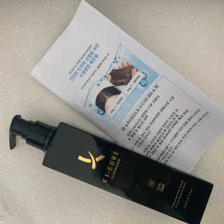 [두피헤어 트리트먼트] 케이원큐어 스켈프 젤 270ml — 3.5점을 준 리뷰어가 2020년 9월 올린 사용 사진