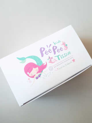 코리인제이아일랜드 키즈 피피티슈  Kids Pee Pee Tissue — 5점을 준 리뷰어가 2020년 10월 올린 사용 사진