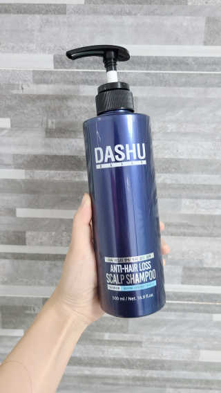 다슈코리아 다슈 데일리 단백질 한방 두피 골드 샴푸 500ml — 5점을 준 리뷰어가 2020년 12월 올린 사용 사진