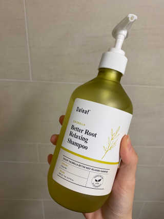 달리프 클로렐라 베러 루트 릴렉싱 샴푸 500ml — 5점을 준 리뷰어가 2020년 12월 올린 사용 사진