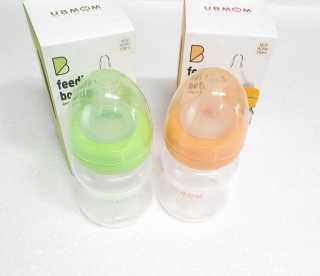 유비맘 신생아젖병 120ml 트리플팩_ 젖꼭지 포함 — 5점을 준 리뷰어가 2020년 6월 올린 사용 사진