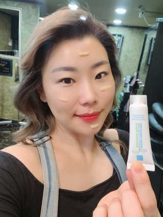 서화비88 듀퍼 수딩 솔루션 크림 — 3.5점을 준 리뷰어가 2020년 8월 올린 사용 사진