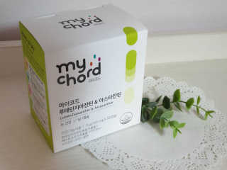 JW중외제약 마이코드 루테인지아잔틴 아스타잔틴 — 5점을 준 리뷰어가 2020년 8월 올린 사용 사진