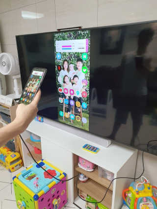 잇츠온 넷플릭스 C타입 미러링 케이블 IT-MHLBN20 — 5점을 준 리뷰어가 2020년 7월 올린 사용 사진