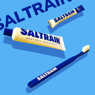 솔트레인 SALTRAIN 그레이 솔트 덴탈 케어 세트 — 4점을 준 리뷰어가 2020년 11월 올린 사용 사진