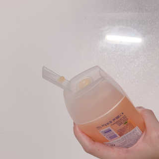 알게마린 해피피치 샤워젤 — 5점을 준 리뷰어가 2020년 7월 올린 사용 사진