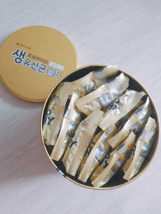 서울약사신협_프로바이오생유산균골드_2.5x100포 — 5점을 준 리뷰어가 2020년 6월 올린 사용 사진