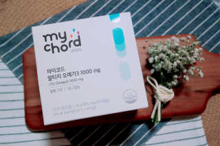 JW중외제약 마이코드 알티지 오메가3 1000 mg — 5점을 준 리뷰어가 2020년 10월 올린 사용 사진
