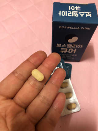 조은약초 보스웰리아 캡슐 큐어 보스웰릭산 30정 — 5점을 준 리뷰어가 2020년 6월 올린 사용 사진