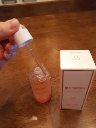 세렌디뷰티 레드 프로폴리스 트리플 앰플 — 5점을 준 리뷰어가 2020년 7월 올린 사용 사진