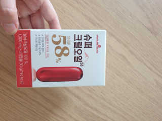 메이준뉴트리 슈퍼 크릴 오일58 1000mg x 30캡슐 — 5점을 준 리뷰어가 2020년 5월 올린 사용 사진