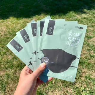 SOOMLAB Mask- Hyper Purifying Breathing Mask — 5점을 준 리뷰어가 2020년 9월 올린 사용 사진