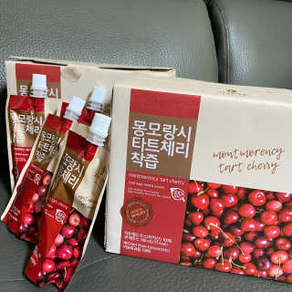 자연에온 몽모랑시 타트체리 착즙 100mL 10개입 2BOX — 5점을 준 리뷰어가 2020년 10월 올린 사용 사진