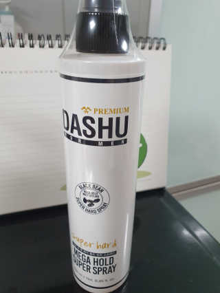 다슈코리아 다슈 포 맨 프리미엄 메가 홀드 슈퍼 스프레이 250ml — 5점을 준 리뷰어가 2020년 6월 올린 사용 사진