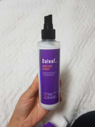 달리프 글램 헤어팩 인미스트 200ml — 5점을 준 리뷰어가 2020년 5월 올린 사용 사진