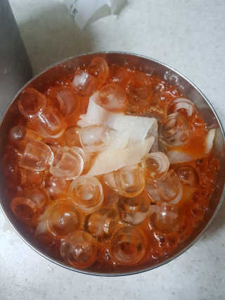 [해주냉면] 신천맛집 매운 비빔냉면 2인분 + 무절임 — 5점을 준 리뷰어가 2020년 5월 올린 사용 사진