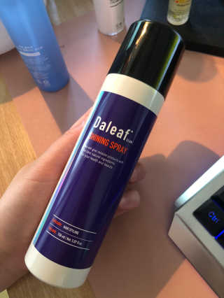 달리프 글램 샤이닝 스프레이 150ml — 5점을 준 리뷰어가 2020년 6월 올린 사용 사진