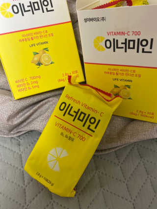 이너미인 VITAMIN-C 700 — 5점을 준 리뷰어가 2020년 9월 올린 사용 사진
