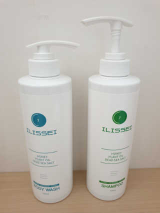 일리세이 허니 샴푸 500ml + 허니 바디워시 500ml 세트 — 3점을 준 리뷰어가 2020년 4월 올린 사용 사진